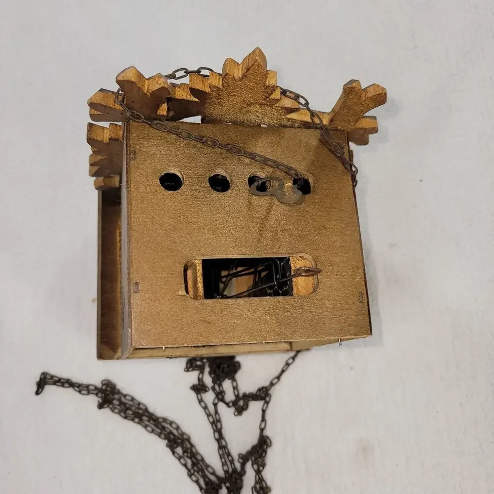 Vintage Cuckoo Clock Brown Clocks Swedish Clocks Time Black Forest